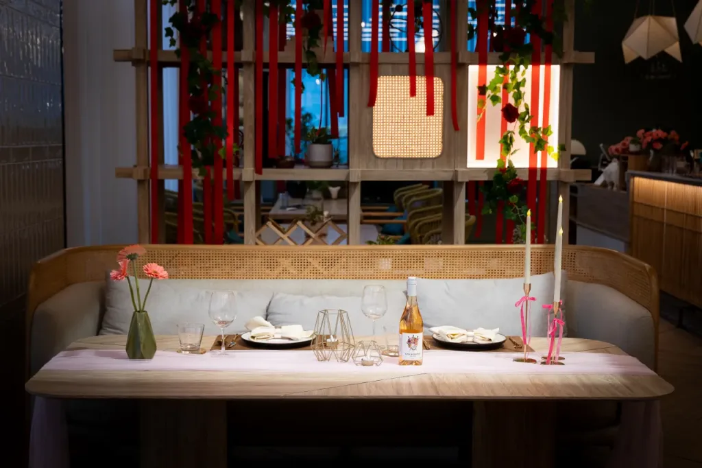 ร้านอาหาร วาเลนไทน์ บรรยากาศดี